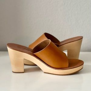 K.Jacques Saint Tropez Platform Slide Sandal, Women’s Size 40, Never Been Worn